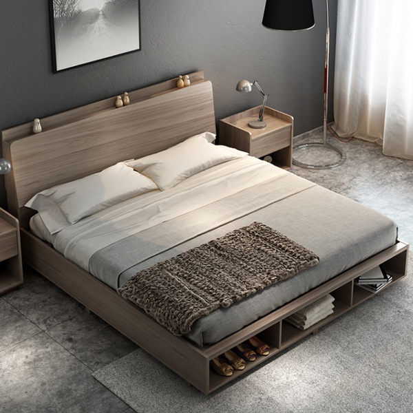 Giường đôi thiết kế hiện đại GN-102