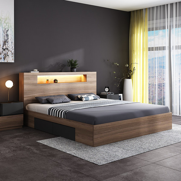 Giường đôi Yisenbao hiện đại GN-110