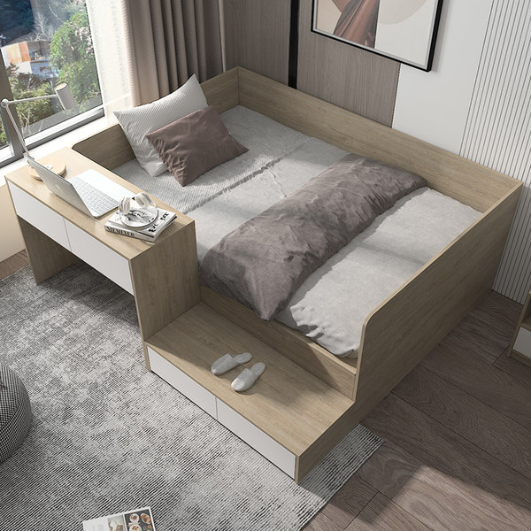Giường liền bàn làm việc GN-117
