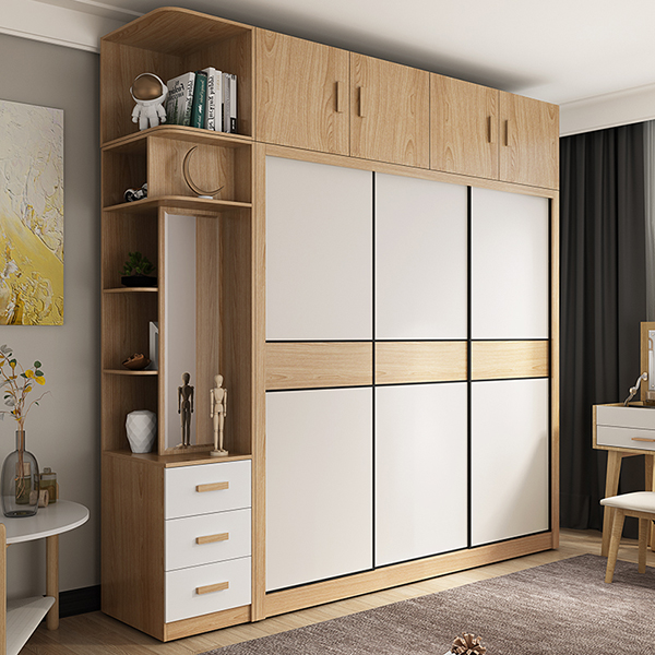 Tủ quần áo cánh lùa kịch trần TQA-117