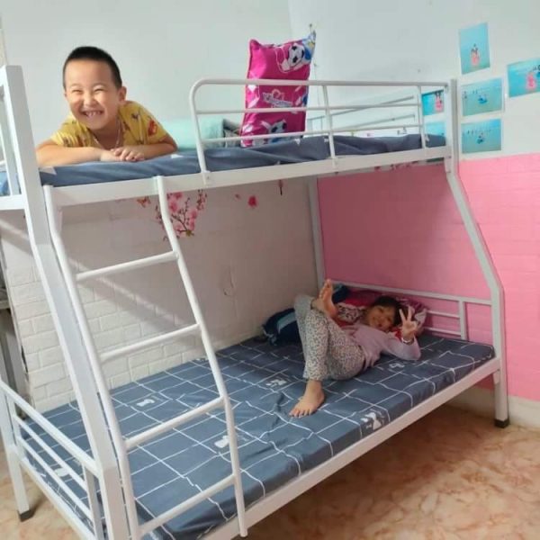 Giường sắt tầng 1m2- GS 14