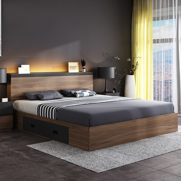 Giường hộp thiết kế theo phong cách Châu âu GN-124