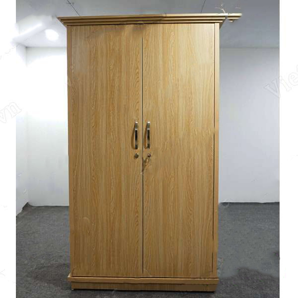 Tủ quần áo 2 cánh 1m2 gỗ công nghiệp – TA003