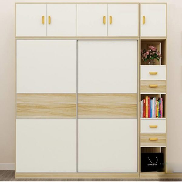 Tủ quần áo 2 tầng gỗ công nghiệp LK-1917