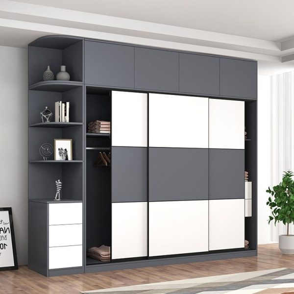 Tủ quần áo 3 cánh lùa – TA007