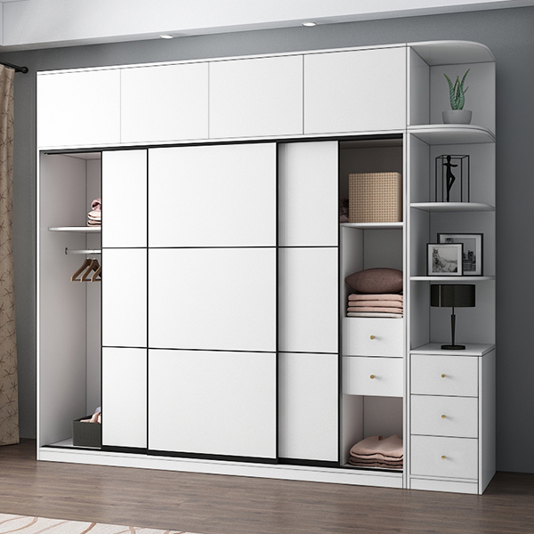 Tủ quần áo cánh lùa cho phòng ngủ hiện đại TQA-124