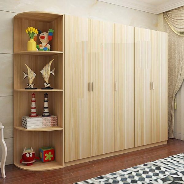 Tủ quần áo cánh mở màu gỗ LK-1929