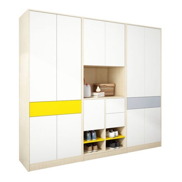 Tủ quần áo hiện đại gỗ công nghiệp – TA023