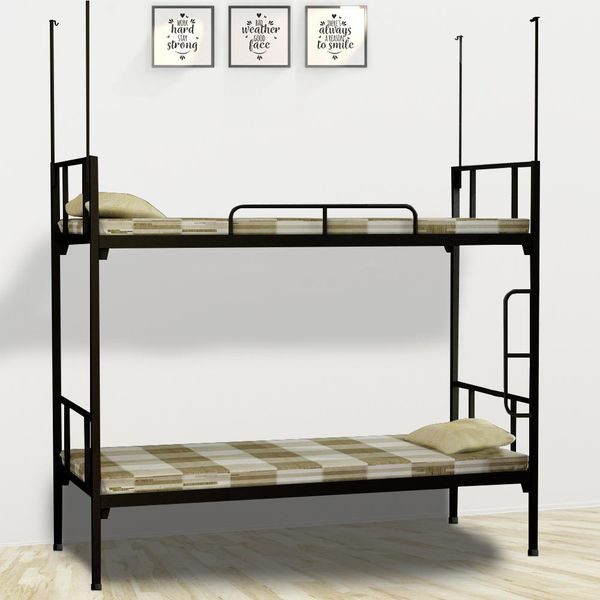 Giường sắt 2 tầng màu đen 85cm - GS 02