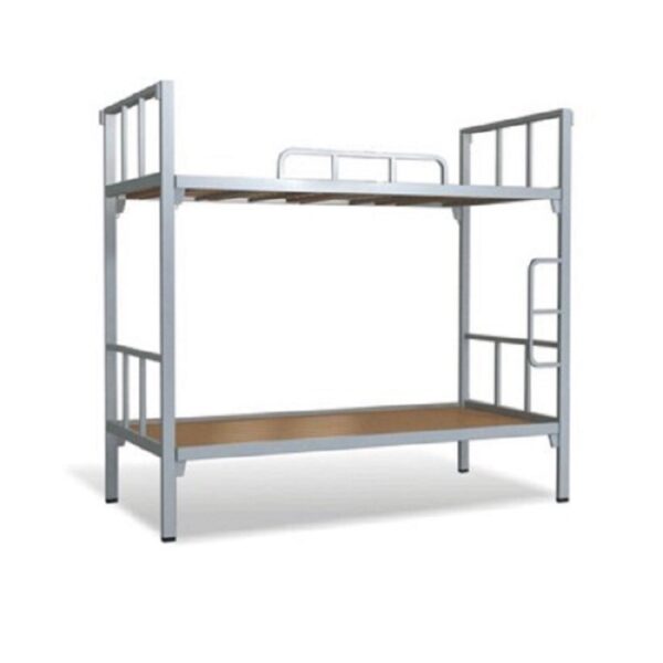 Giường sắt 2 tầng màu ghi 85cm - GS 03