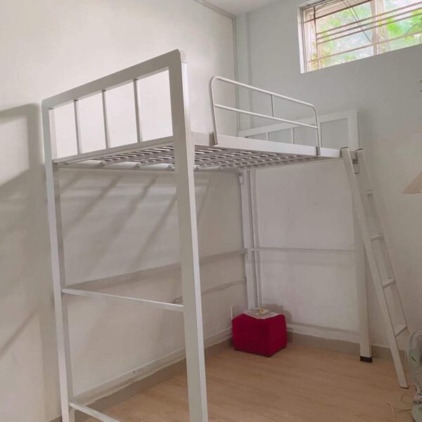Giường sắt tầng gác xép 1m2 - GS 26